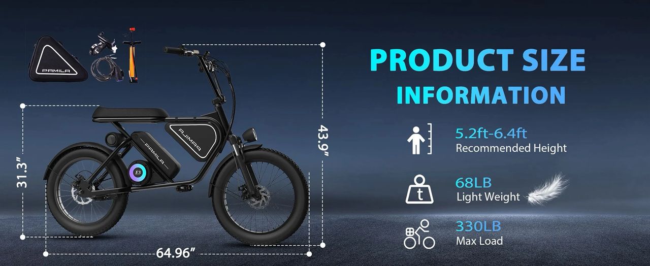 Pamila E3 Electric Bike - Image 3