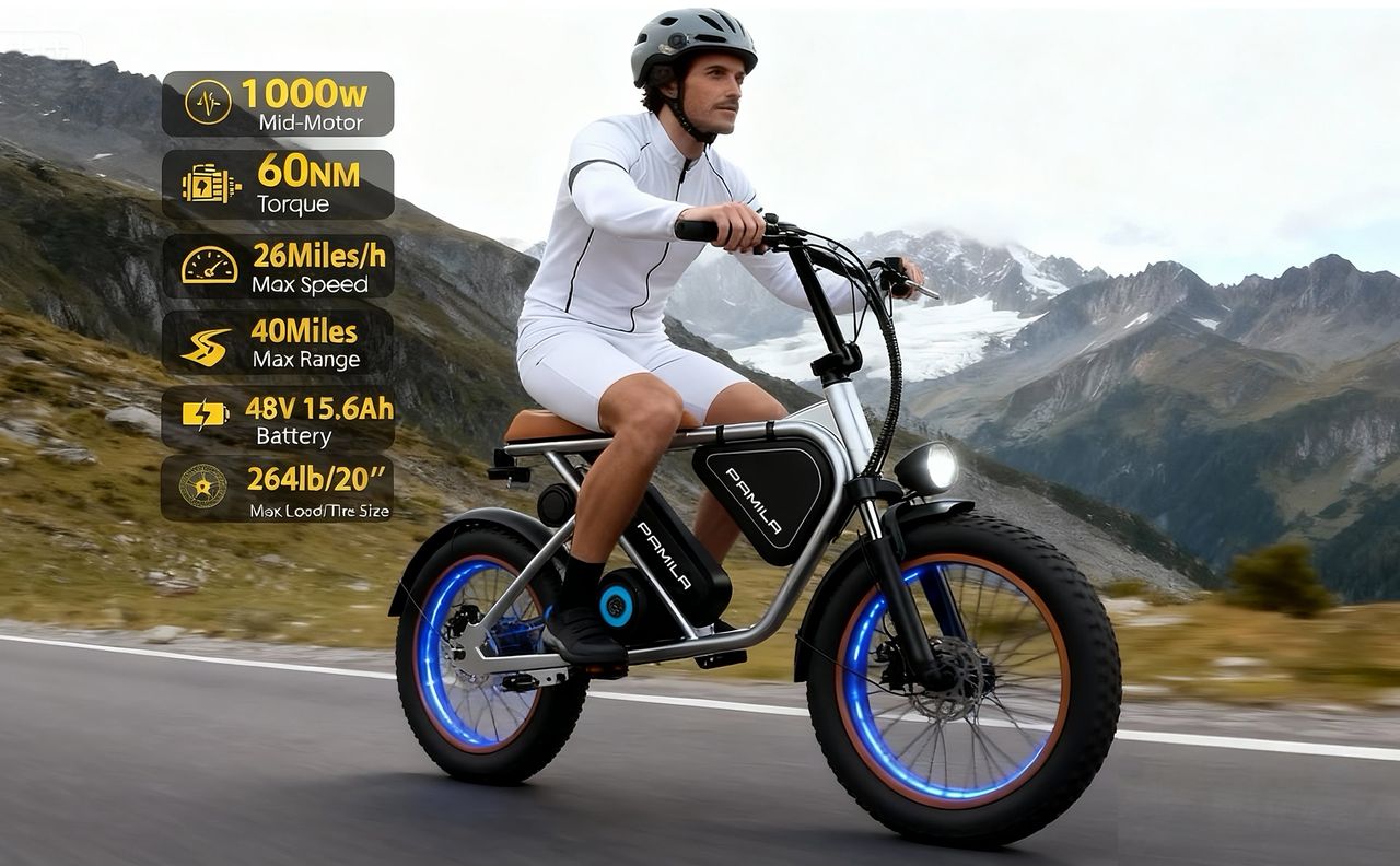 Pamila E3 Electric Bike - Image 12