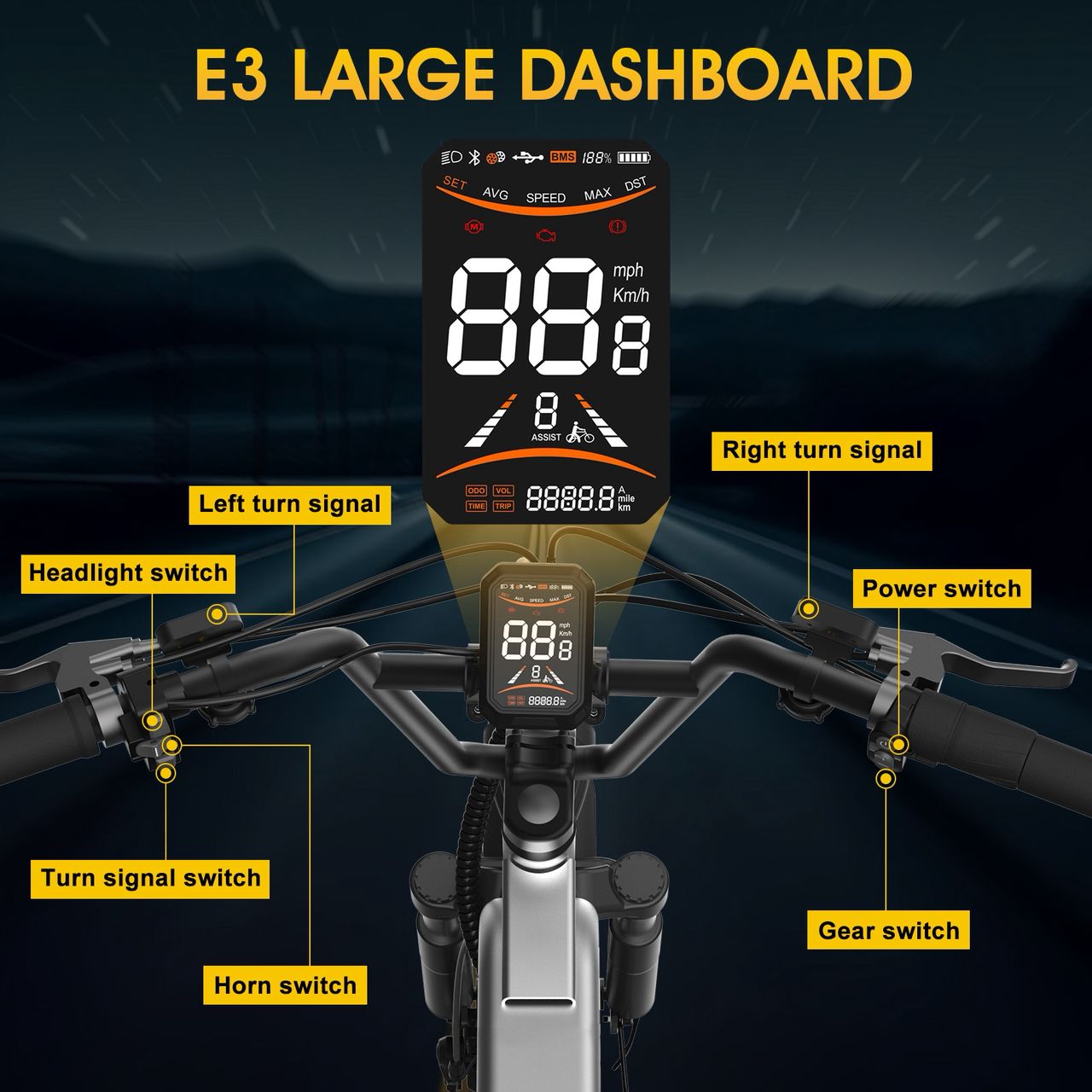 Pamila E3 Electric Bike - Image 22